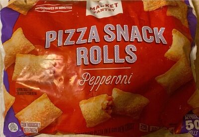 Pepperoni Pizza In A Golden Crust Pizza Snack Rolls, Pepperoni