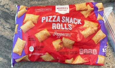 Pepperoni Pizza In A Golden Crust Pizza Snack Rolls, Pepperoni