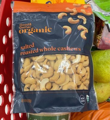 Salted Roasted Whole Cashews, Salted Roasted