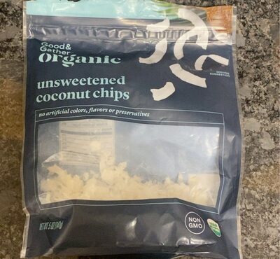 Unsweetened Coconut Chips, Unsweetened