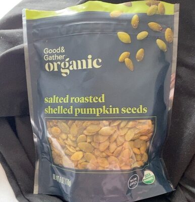 Salted Roasted Shelled Pumpkin Seeds, Salted Roasted