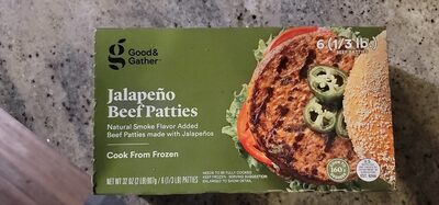 Jalapeno Beef Patties, Jalapeno