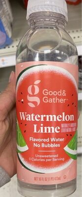 Watermelon Lime Flavored Water, Watermelon Lime