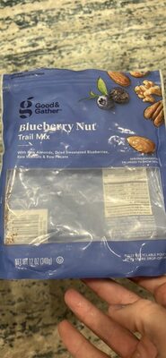 Blueberry Nut Trail Mix With Raw Almonds, Dried Sweetened Blueberries, Raw Walnuts & Raw Pecans, Blueberry Nut