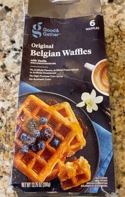 Original Belgian Waffles With Vanilla, Original With Vanilla