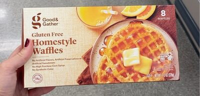 Homestyle Gluten Free Waffles, Homestyle