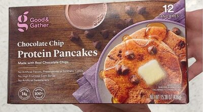 Chocolate Chip Protein Pancakes, Chocolate Chip