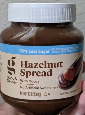 Hazelnut Spread With Cocoa, Hazelnut