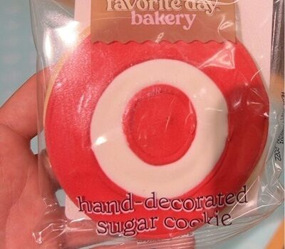 Sugar Hand-Decorated Cookie, Sugar
