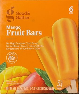 Mango Fruit Bars, Mango