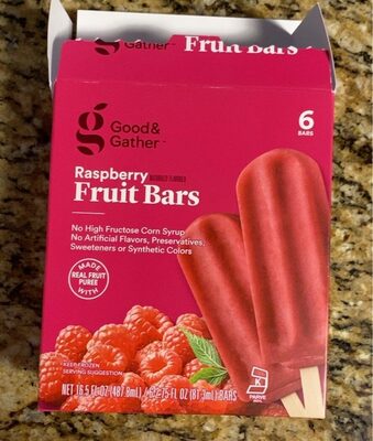 Raspberry Fruit Bars, Raspberry