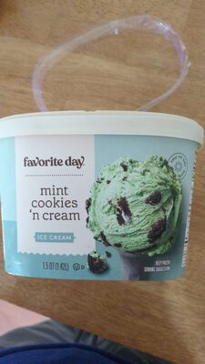 Mint Cookies 'N Cream Ice Cream, Mint Cookies 'N Cream