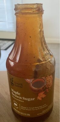 Maple Brown Sugar Barbecue Sauce, Maple Brown Sugar