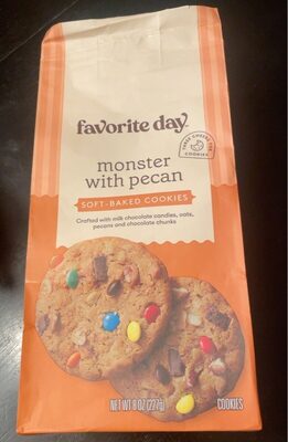 Monster With Pecan Soft Baked Cookies, Monster With Pecan