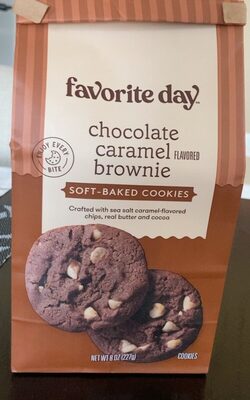 Chocolate Caramel Brownie Soft Baked Cookies, Chocolate Caramel Brownie
