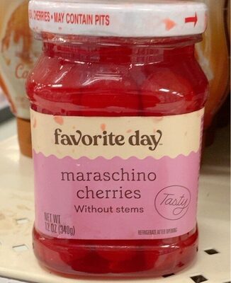 Maraschino Cherries Without Stems, Maraschino