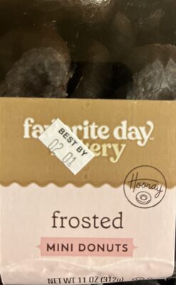 Frosted Mini Donuts, Frosted