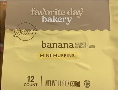 Banana Mini Muffins, Banana