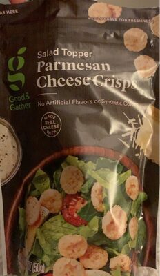 Parmesan Cheese Crisps Salad Topper, Parmesan Cheese Crisps