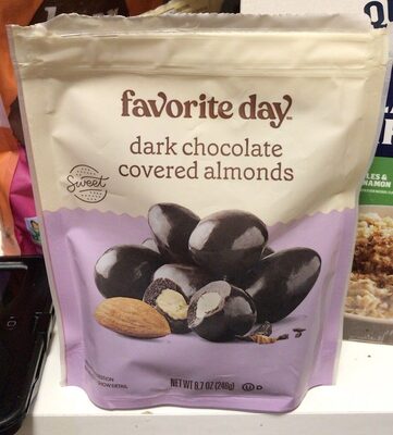 Dark Chocolate Covered Almonds, Dark Chocolate