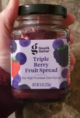 Triple Berry Fruit Spread, Triple Berry