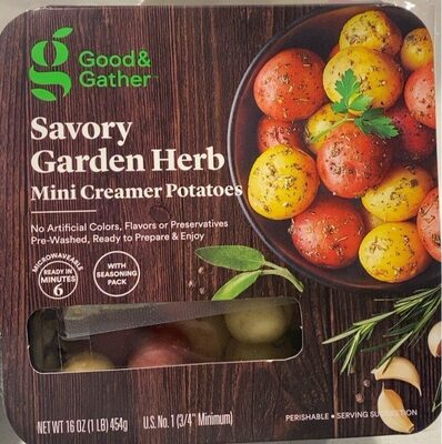 Savory Garden Herb Mini Creamer Potatoes, Savory Garden Herb