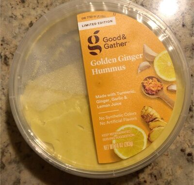 Golden Ginger Hummus, Golden Ginger