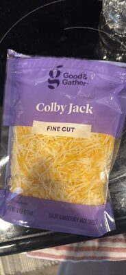 Colby Jack Colby & Monterey Jack Fine Cut Cheeses, Colby Jack