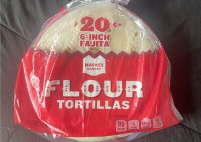 Flour 6-Inch Fajita Tortillas, Flour