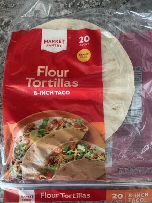 Flour 8-Inch Taco Tortillas, Flour