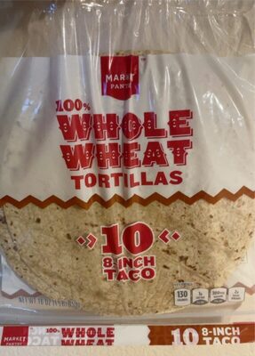 100% Whole Wheat 8-Inch Taco Tortillas, 100% Whole Wheat