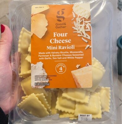 Four Cheese Mini Ravioli, Four Cheese