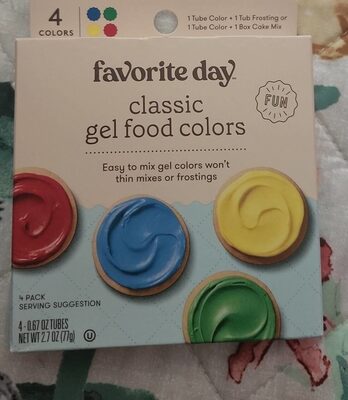 Gel Food Colors, Classic