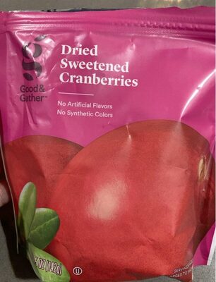 Sweetened Dried Cranberries, Sweetened
