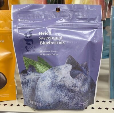 Sweetened Dried Blueberries, Sweetened