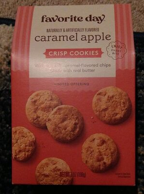 Caramel Apple Crisp Cookies, Caramel Apple