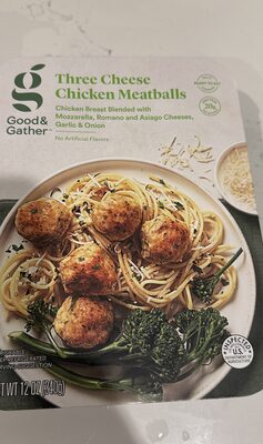 Three Cheese Chicken Meatballs, Three Cheese Chicken