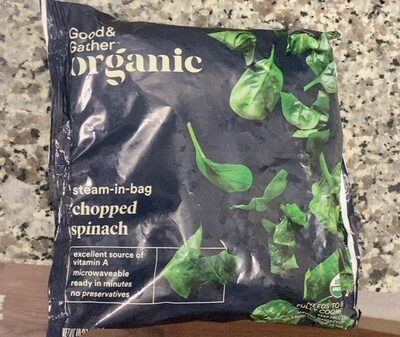 Steam-In-Bag Chopped Spinach