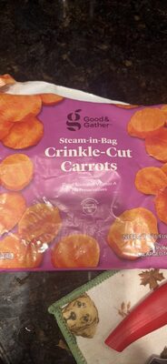 Steam-In-Bag Crinkle-Cut Carrots