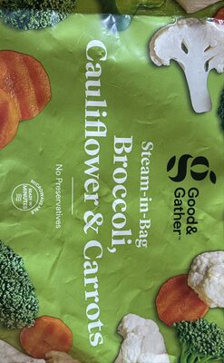 Steam-In-Bag Broccoli, Cauliflower & Carrots