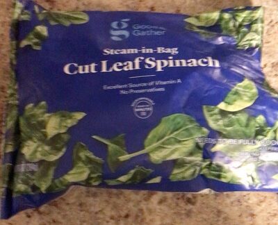 Steam-In-Bag Cut Leaf Spinach
