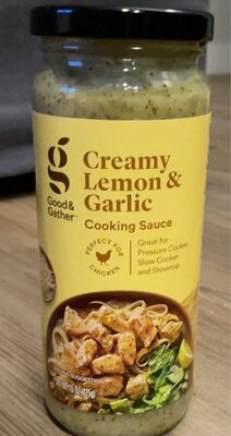 Creamy Lemon & Garlic Cooking Sauce, Creamy Lemon & Garlic