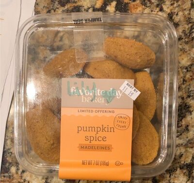 Pumpkin Spice Madeleines, Pumpkin Spice