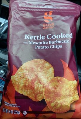 Mesquite Barbecue Kettle Cooked Potato Chips, Mesquite Barbecue
