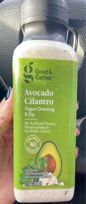 Avocado Cilantro Yogurt Dressing & Dip, Avocado Cilantro