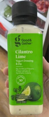 Cilantro Lime Yogurt Dressing & Dip, Cilantro Lime