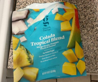 Colada Mango Chunks, Pineapple Chunks & Coconut Tropical Blend, Colada