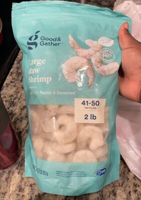 Tail-Off, Peeled & Deveined Large Raw Shrimp