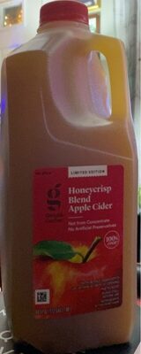 Honeycrisp Blend Apple Cider, Honeycrisp Blend