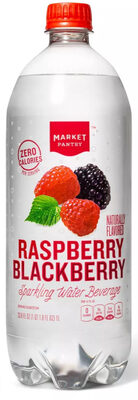 Raspberry Blackberry Sparkling Water Beverage, Raspberry Blackberry